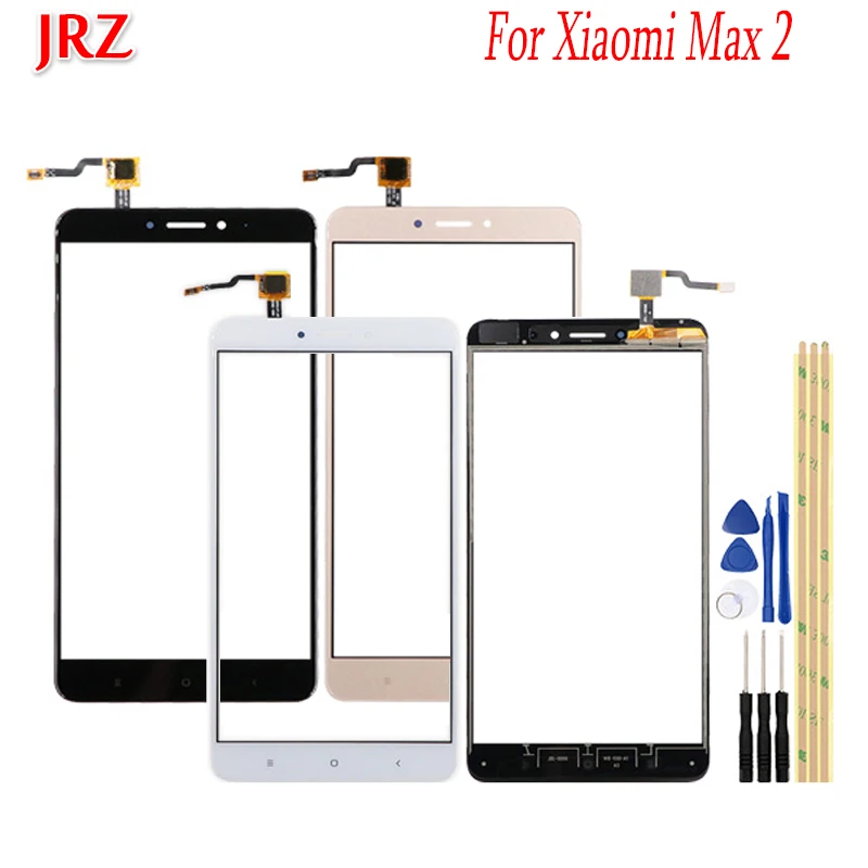 JRZ 6 44 дюйма сенсорный экран для телефона переднее стекло объектив Xiaomi Mi Max 2