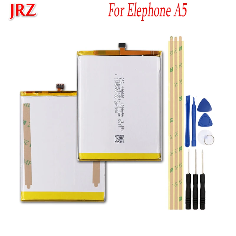 

JRZ 3.85V 4000mAh battery For Elephone A5 phone Hihg quality Replacement Batteries Bateria with tools