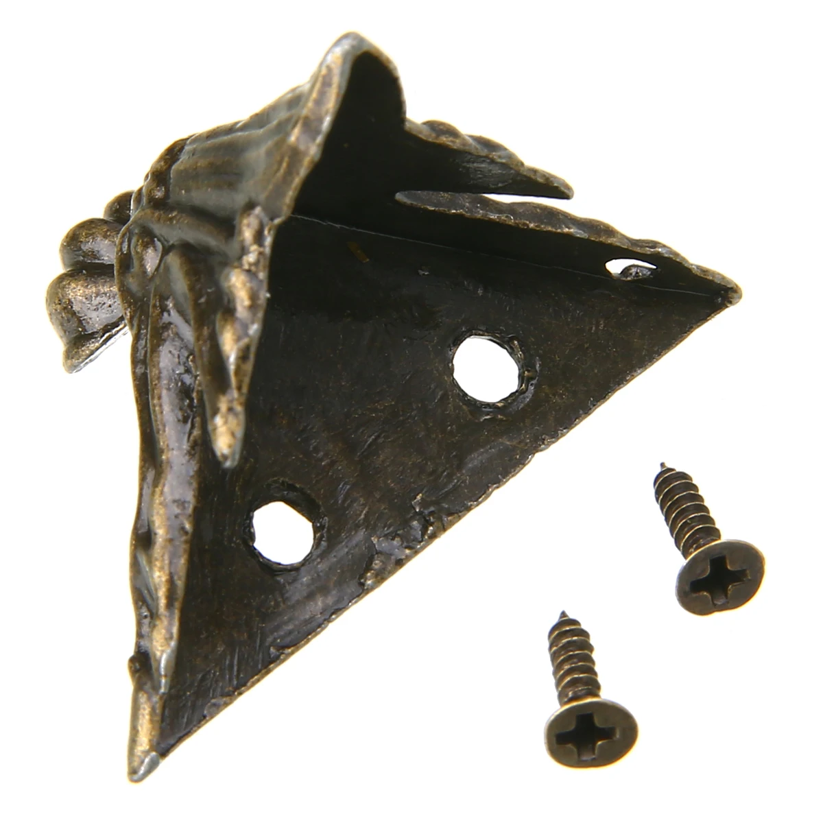 4pcs/set Antique Corner Protector Bronze Jewelry Box Wooden Case Decorative Furniture Feet Leg Corner Protector 4pcs/set Antique Corner Protector Bronze Jewelry Box Wooden Case Decorative Furniture Feet Leg Corner Protector