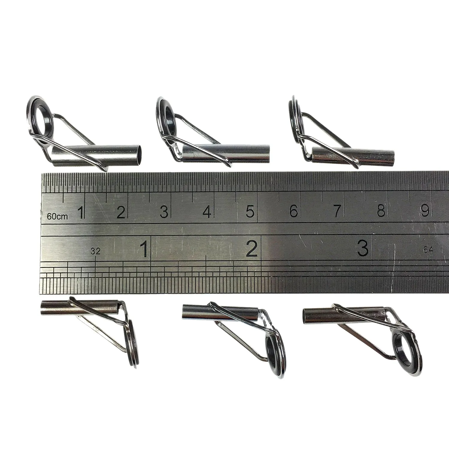 SEWS-30Pcs Набор для ремонта рыболовных кончики стержней 3,0-4,5 мм керамическое кольцо Diy Набор для глаз морской пресноводный стержень восстановление морской Спиннинг Cas