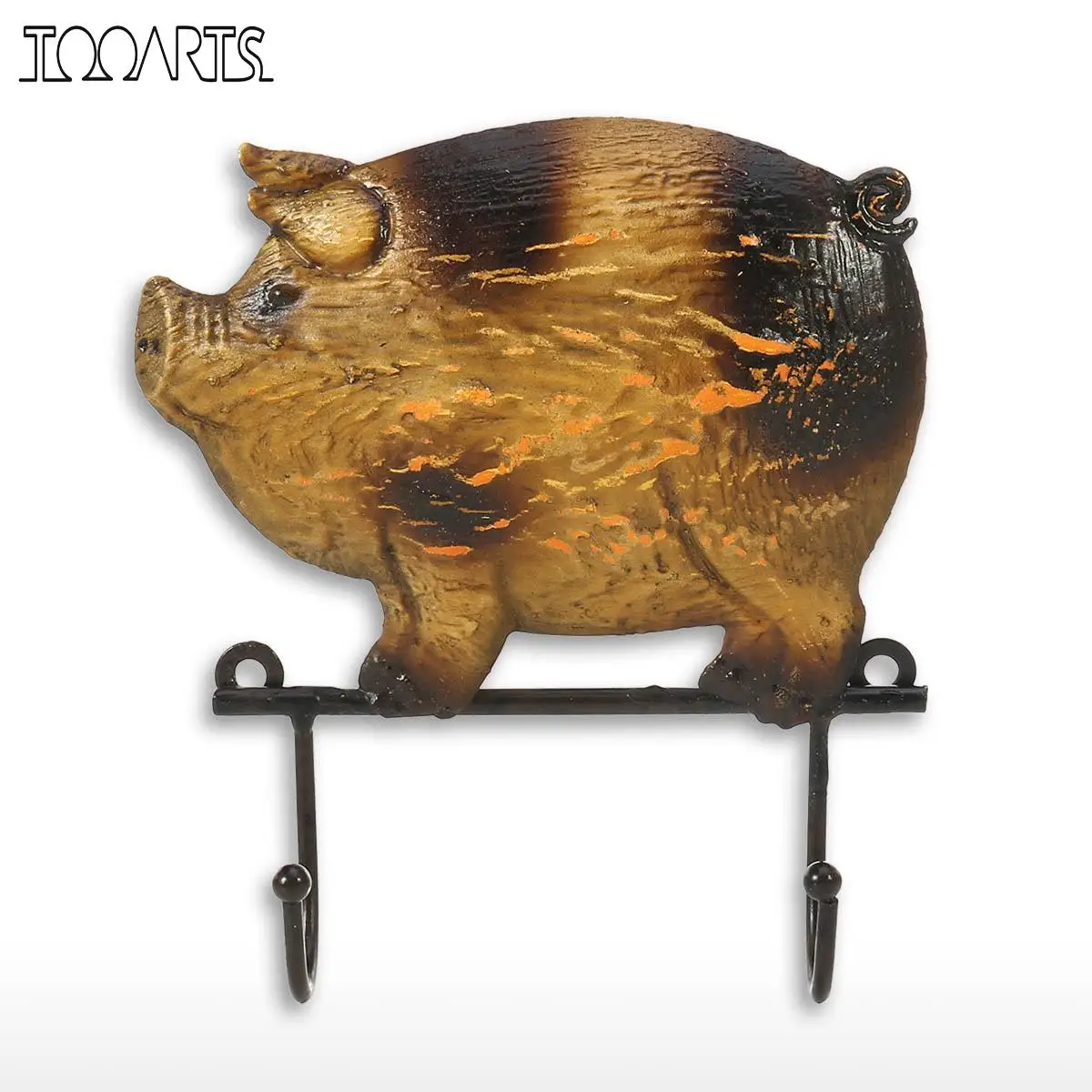cast iron animal coat hooks