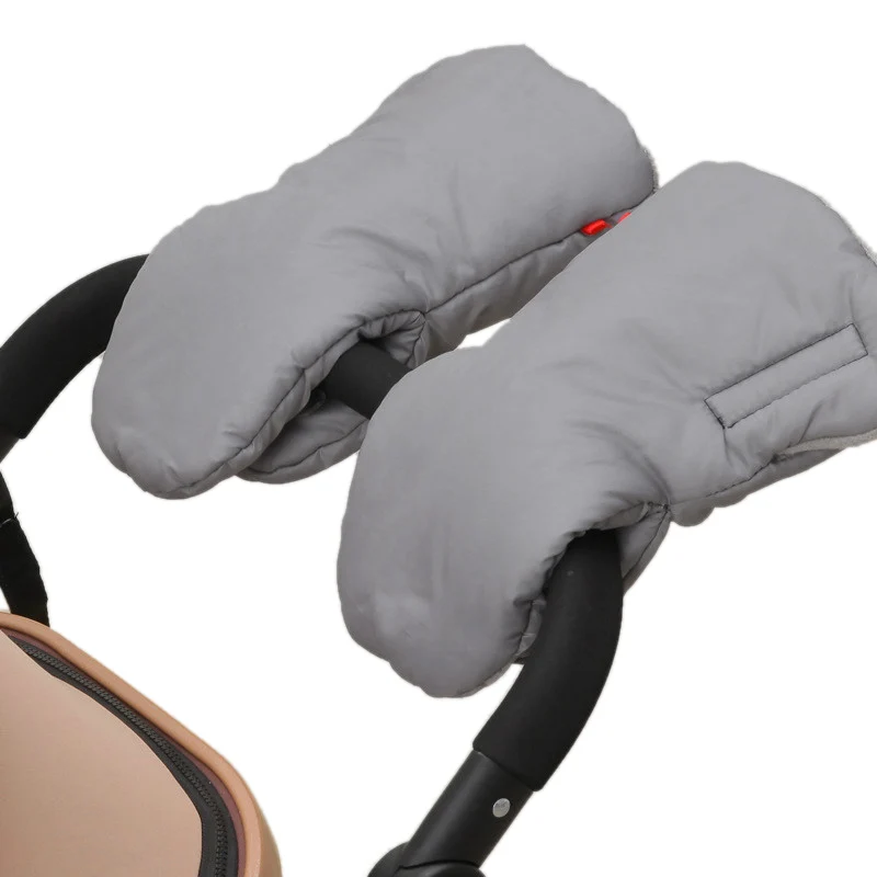 

Winter Baby Stroller Gloves Plus Velvet Windproof Rain Cover Cold Warm Gloves Sleeping Bag Cushion Gloves Gloves Baby Stroller