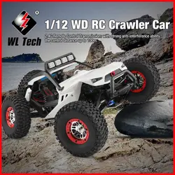 Высокая Скорость Wltoys 12429 1/12 2,4G 4WD40km/ч внедорожных на дороге Радиоуправляемый р/у автомобиль багги с головного света