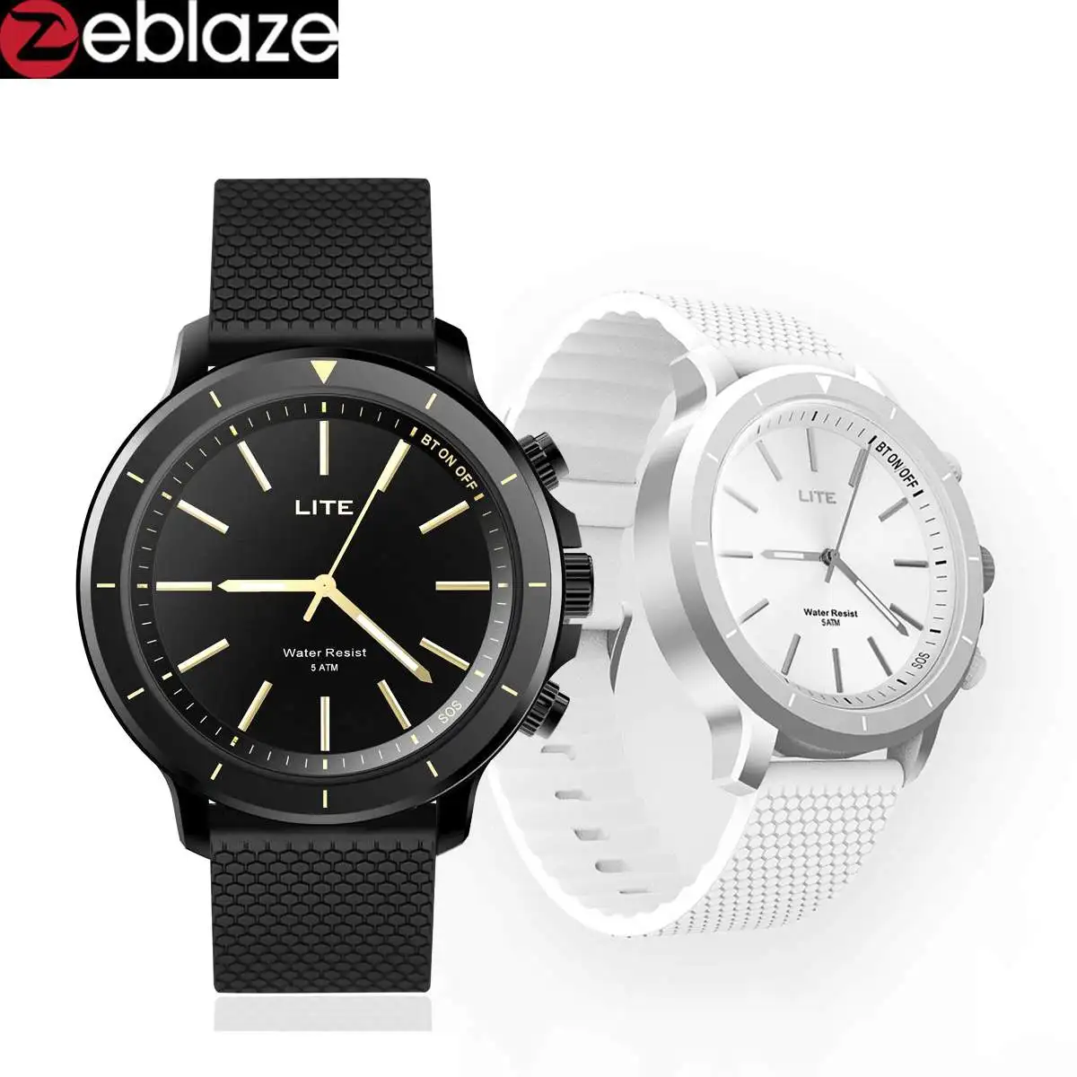 

Zeblaze VIBE LITE 5ATM Smartwatch Men Women Waterproof HR Blood Pressure Monitor BT4.0 Quartz Smart Watch for iOS Android