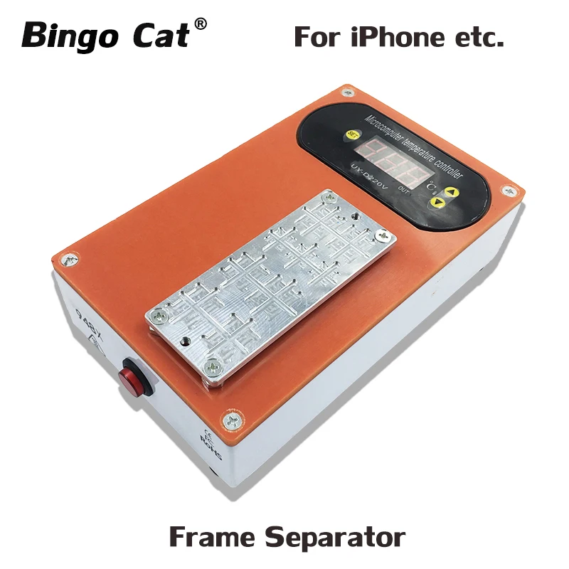 

T207 Mini LCD Middle Frame Separator Machine Heating Plate For iPhone LCD Frame Remove Phone Repair Refurbish Tools