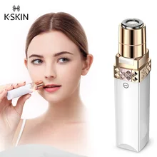 K-SKIN KD505 безболезненный мини электрический эпилятор с триммером безопасная губная помада портативная бритва для бритья для женщин бикини