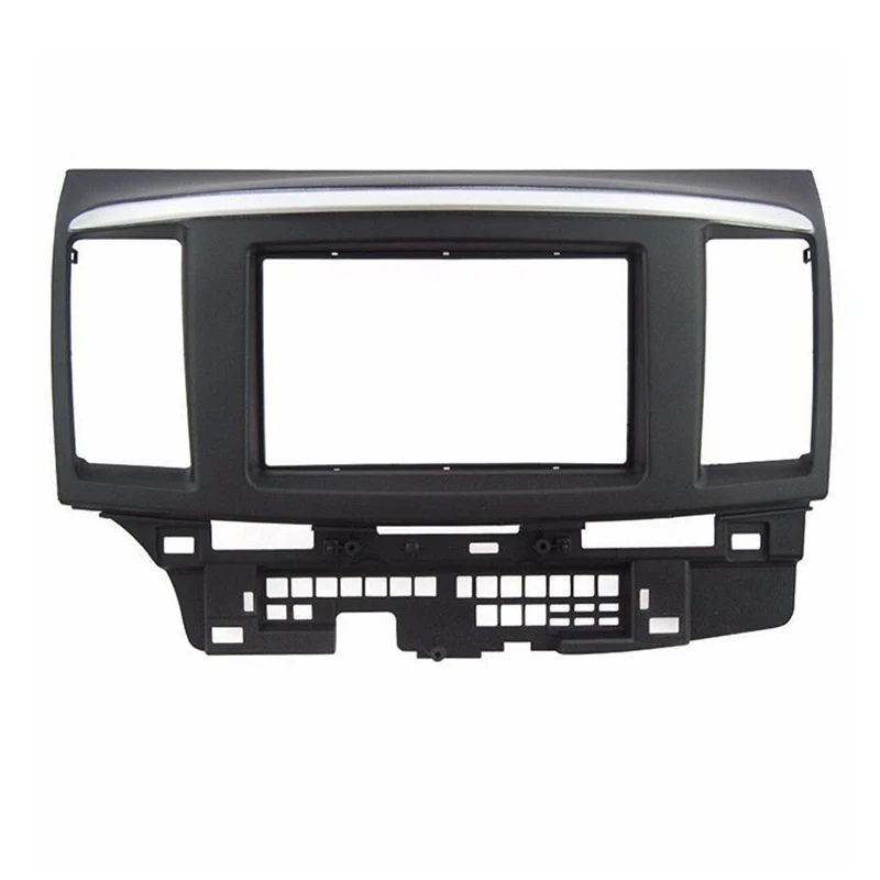 Car Stereo Radio 2 Din Dash Panel Kit Mount Trim For Mitsubishi Lancer Fortis Car Stereo Radio 2 Din Dash Panel Kit Mount Trim For Mitsubishi Lancer Fortis