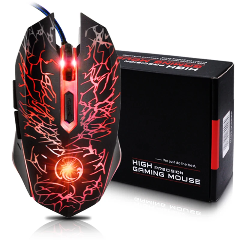 Игровая мышь Usb для правой руки геймерская оптическая мини складная ноутбука