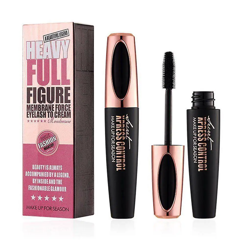

4d Fiber Silk Lash Mascara Eyelash Extension Waterproof Makeup Kit Black Thick Lengthening Eye Lashes Cosmetics