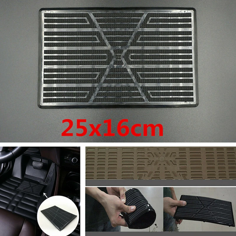 

Universal Car Floor Carpet Pedal Pad Non-slip Anti-skid Footplate Mat Patch