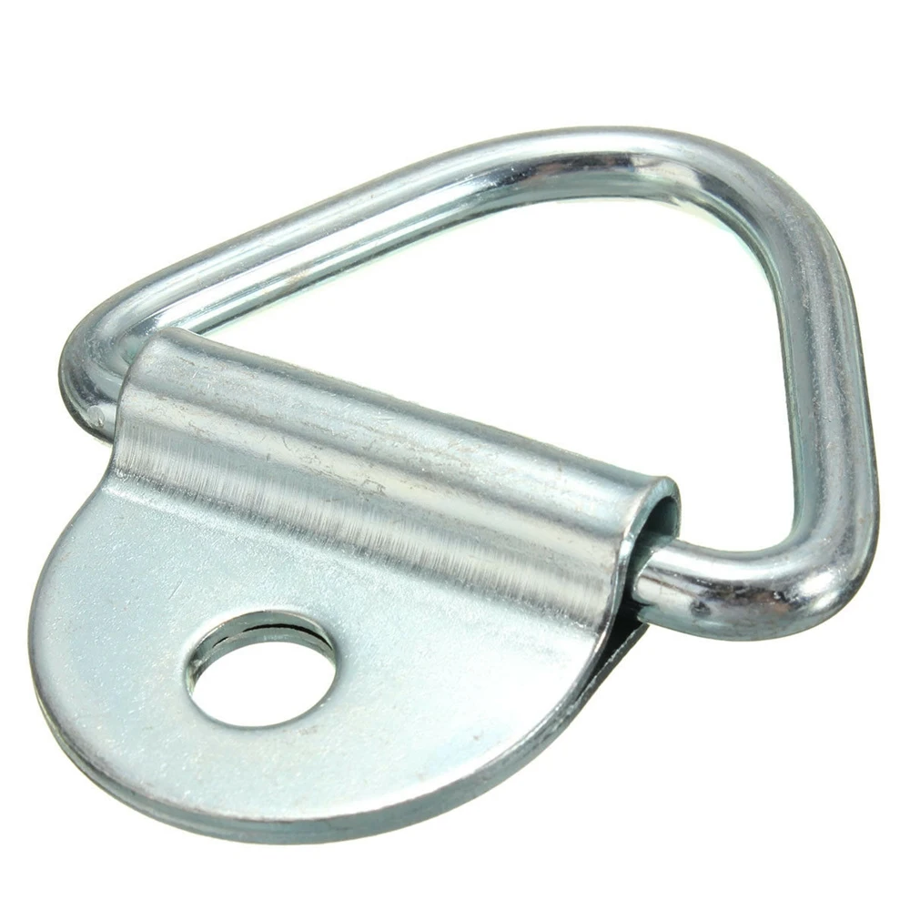 

1x Zinc Plated Tie Down Lashing Ring Cleat Tie Down Trailers For Vans Trucks Horsebox Boat Ropes Towing r Accessories