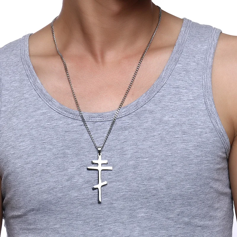 Christian Crucifix Male Gift Jewelry 