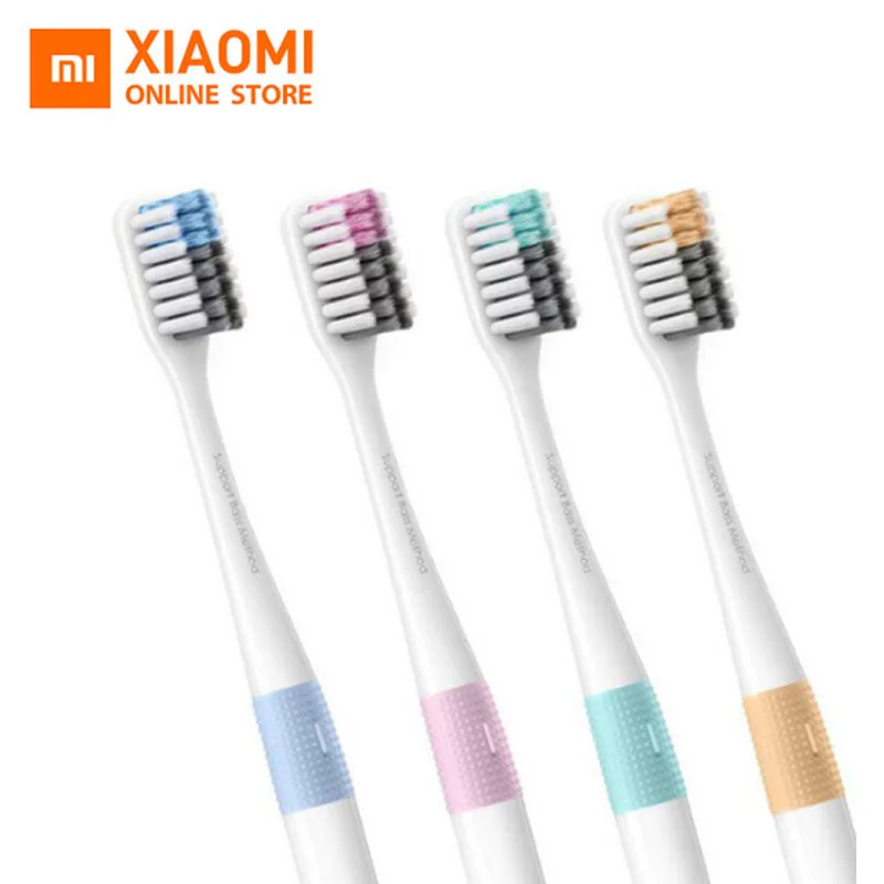 Goedkoop Originele Xiao Mi Arts B Toothbrushs Mi Thuis 4 Kleur In 1 Kit Diepe Reiniging Inbegrepen Zachte Haren Voor smart Home