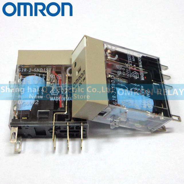 Реле OMRON G2R-2-SND(S) 24VDC DC24V G2R-2-SN(S) 220VAC 24VDC P2RF-08-E абсолютно новое и оригинальное реле