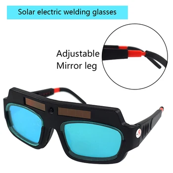 

New Solar Powered Auto Darkening Welding Mask Helmet Goggle Welder Glasses Arc PC Lens Great Goggles For Welding Protection