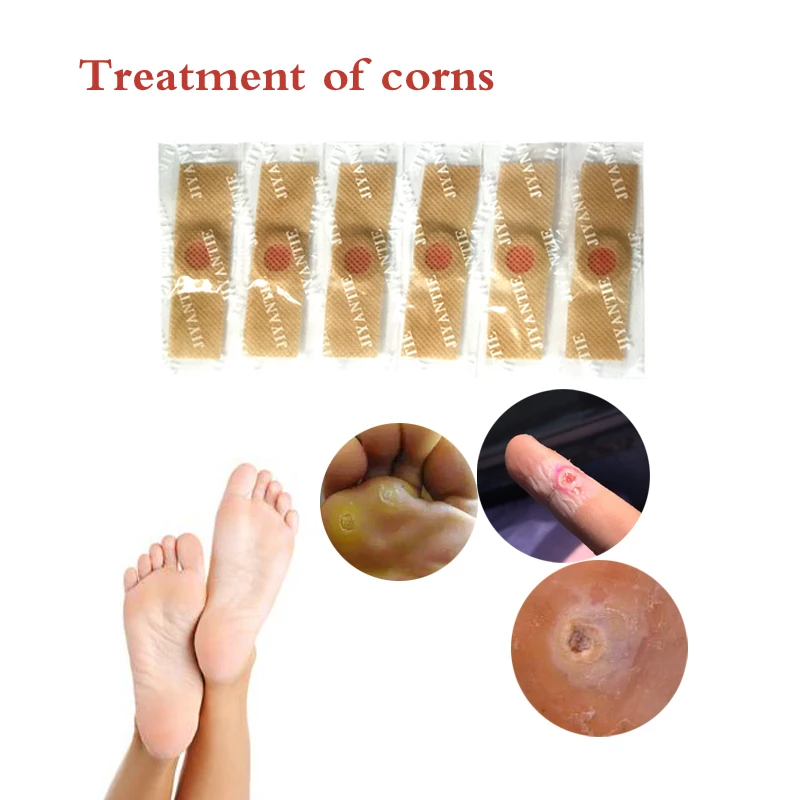 

15/42 Pcs Foot Corn Removal Foot Care Medical Plaster Calluses Plantar Warts Thorn Plaster Health Care For Relieving Pain
