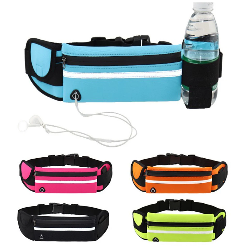 

Breathable Outdoor Waterproof Running Waist Bum Belt Men Women Fitness Pack Mobile Phone Holder Sports Jogging Running Water Bag
