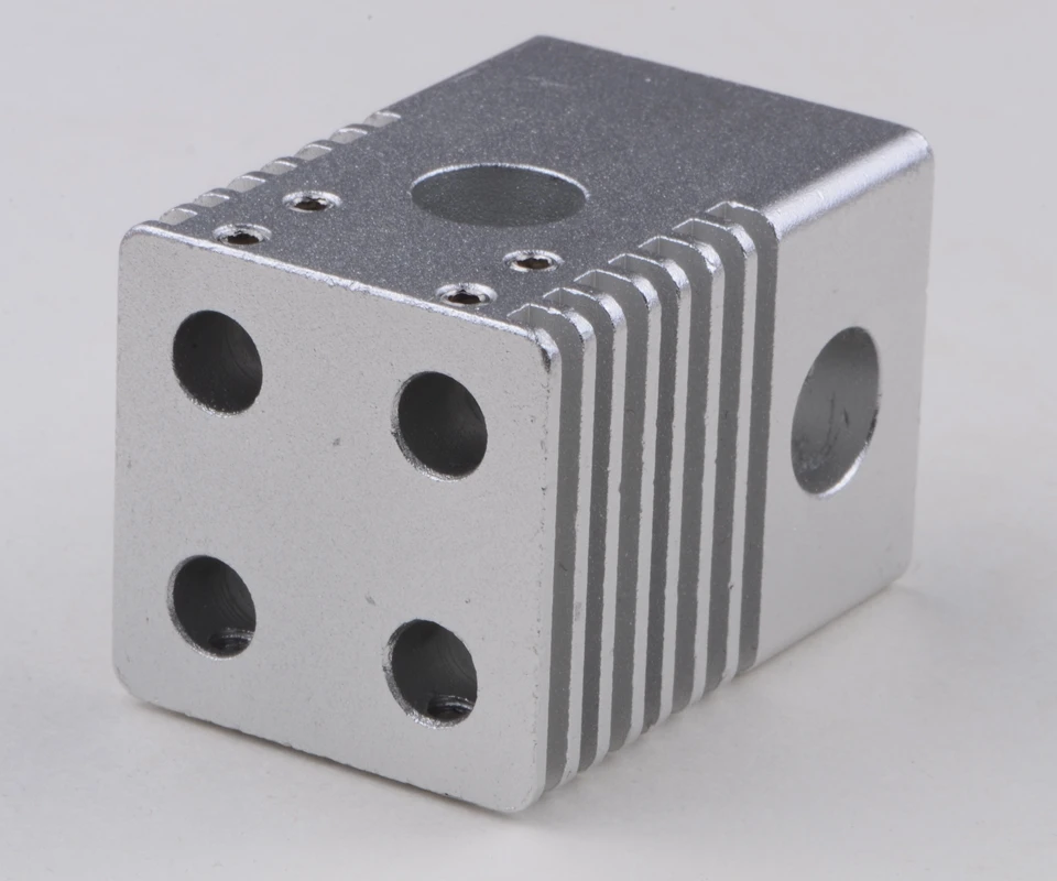 

Aluminum Alloy Cross Slide Block Ultimaker 2 UM2 4 Nozzles For 3D Printer Accessory Parts 3D Printer Cross Slide Block