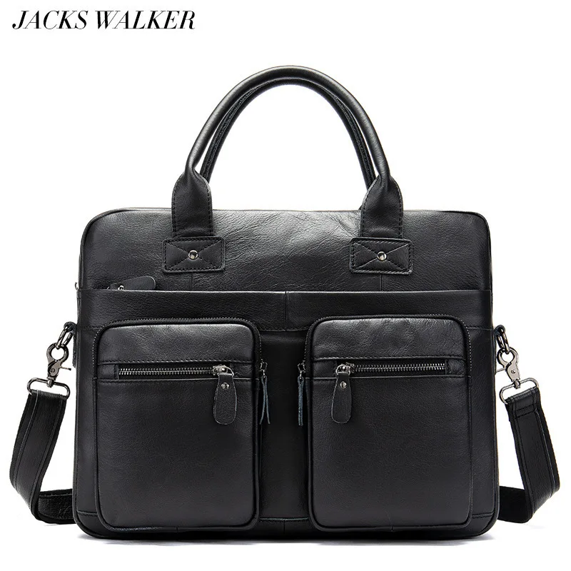 

2019 Men's Bags Brand Leather Men One-shoulder Handbag Business Briefcase Inclined Bag Man European And American