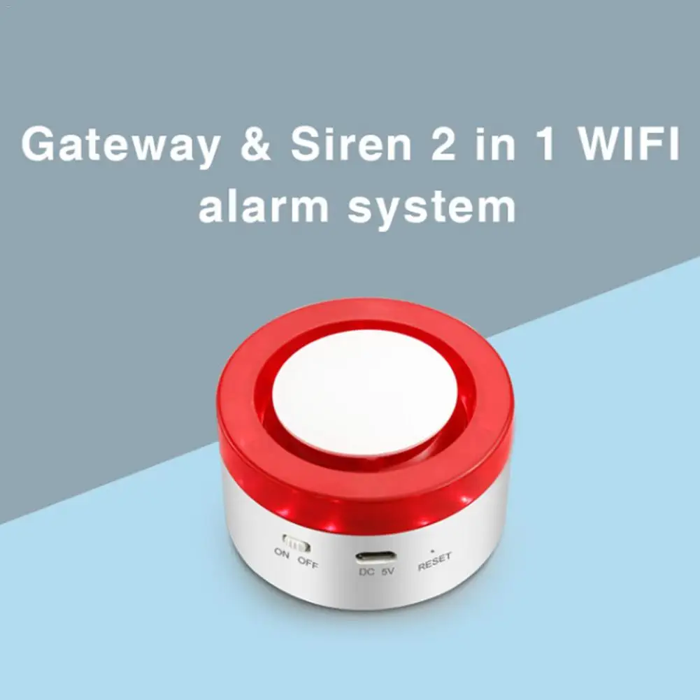 

Wireless Home Security WIFI Security Alarm System Smart Home System