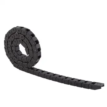 

R28 Plastic Nylon Wire Carrier Cable Drag Chain 1m 10 X 10mm 40inch Drag Chain for Printer CNC Router Milling Engraving Machine