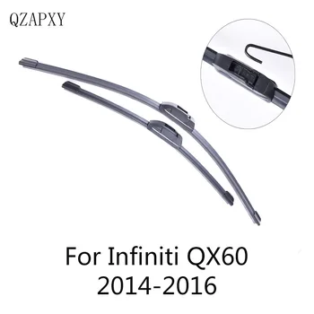 

QZAPXY Wipers Blade For Infiniti QX60 from 2014 2015 2016 Windscreen wiper Wholesale Car Accessories
