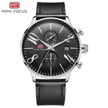 MINI FOCUS Black Watch Men Sports Watches For Men Clock Leather Watch Strap Fashion Men's Wristwatch Quartz Luxury Brand Relogio MINI FOCUS Black Watch Men Sports Watches For Men Clock Leather Watch Strap Fashion Men's Wristwatch Quartz Luxury Brand Relogio