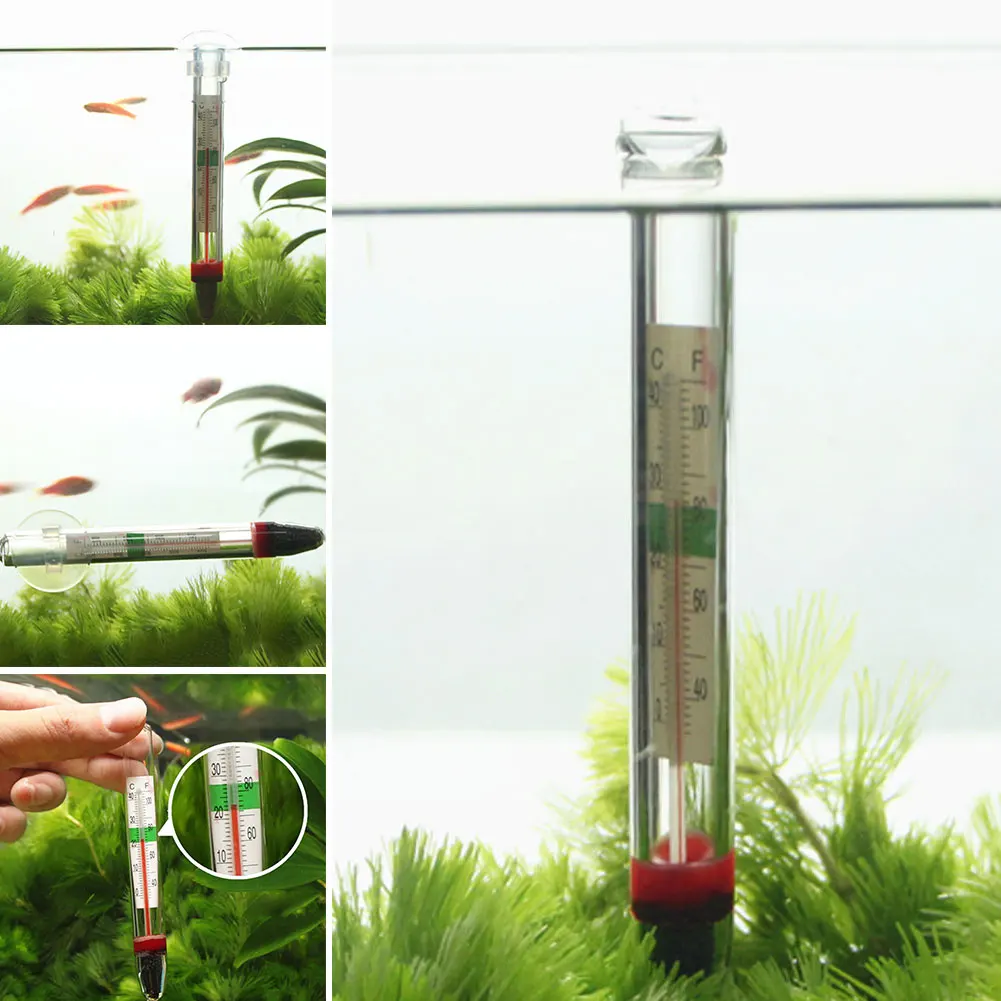 АКВАРИУМ ТЕМПЕРАТУРА ВОДЫ аквариумный термометр с присосками, подтяжки