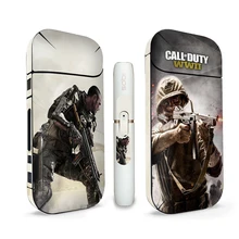 Печать ПВХ материал кожи стикер чехол Противопылевой декоративный защитный чехол для IQOS 2,4/2,4 Plus