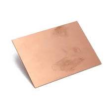 Placa revestida de cobre de un solo lado, PCB 70x100x1,5mm, bricolaje, revestimiento de cobre de un solo lado, placa de circuito laminado de PCB, fibra de vidrio, 1 Uds.
