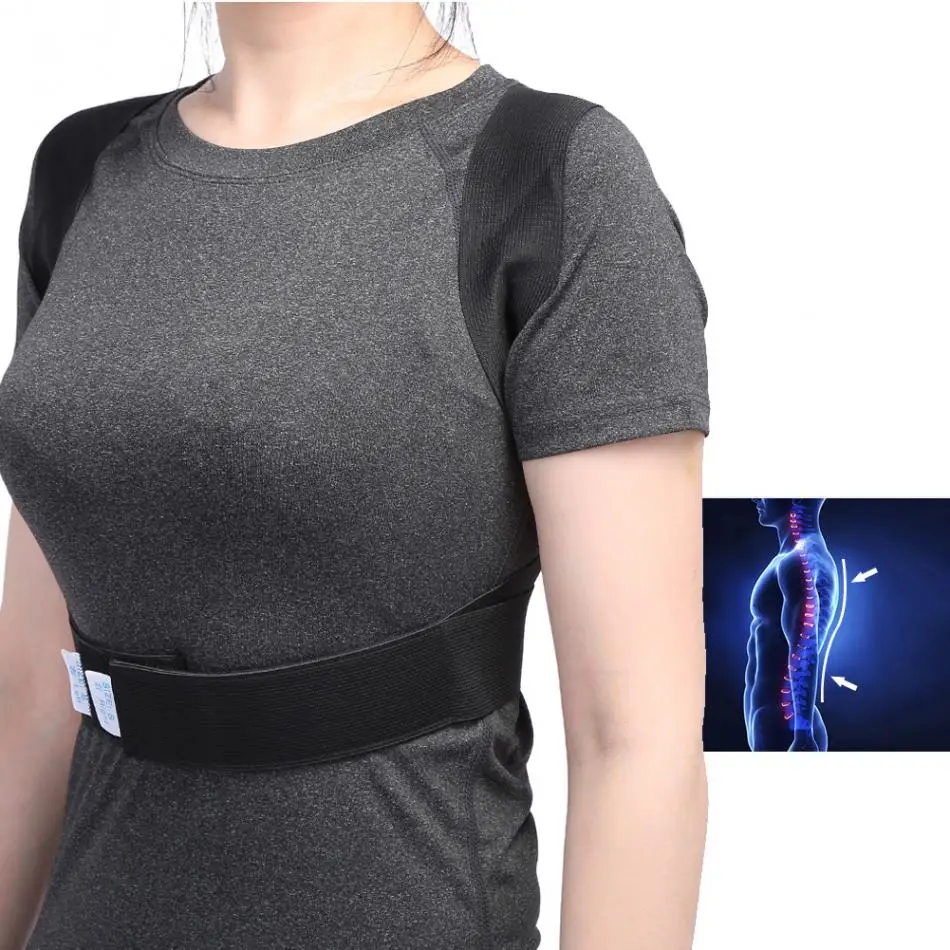 

Adult Posture Corrector Corset Spine Support Belt Shoulder Back Therapy Support Poor Posture Correction Brace Belt For Women Men
