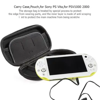 

Polyester Hard Storage Case Box Protective Carrying Cover Bag Pouch Organizer for Sony PS Vita PSV 1000 2000 Game Accessories