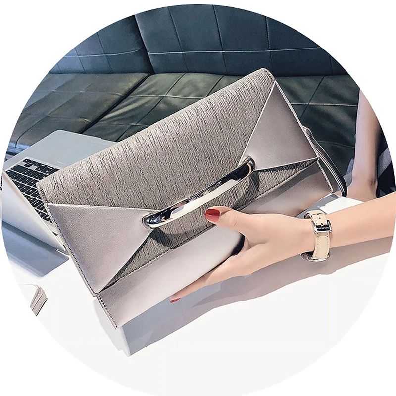  ABDB-Envelope Clutch Bag Women Leather Birthday Party Evening Clutch Bags For Women Ladies Shoulder - 32965015226