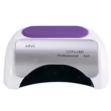 48 Вт CCFL лампа пониженного напряжения Светодиодный лампа для сушки ногтей для отверждения Гель-лак для ногтей сушилка для искусства Авто-индукционный Маникюр для ногтей, инвентарь