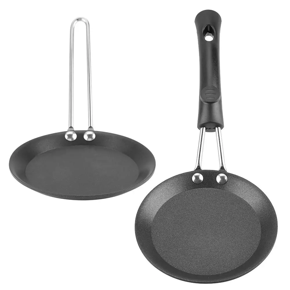

Cute Mini Frying Pan Poached Egg Model Household Skillet Small Wok Kitchen Cooker Home Travel Kitchen Tools