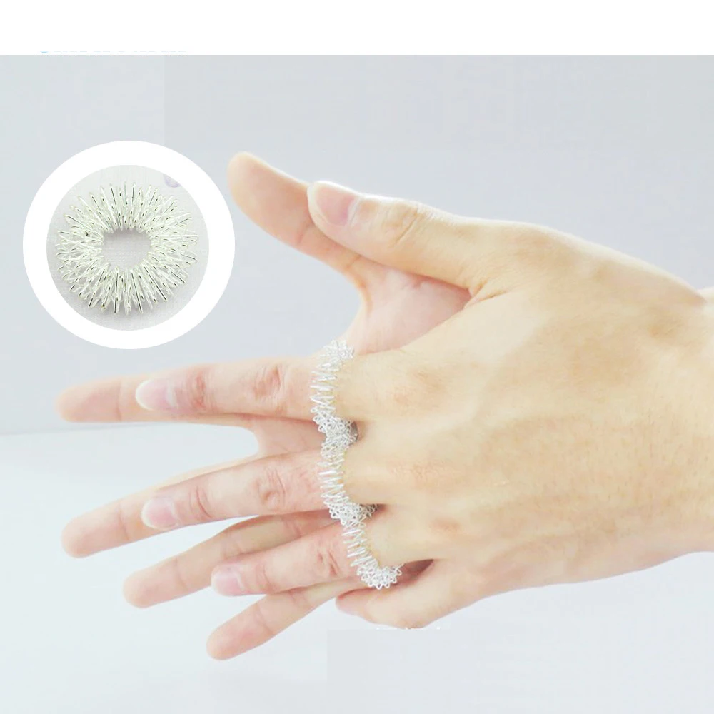 1Pcs Finger Massage Ring Acupuncture therapy promote Hand Blood Circulation Pain Relief Hand Body Massager Tens Stress Relief 1Pcs Finger Massage Ring Acupuncture therapy promote Hand Blood Circulation Pain Relief Hand Body Massager Tens Stress Relief