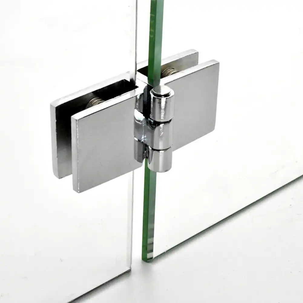 90 180 Degree Bilateral Clip Home Easy Install Glass Clamp Zinc