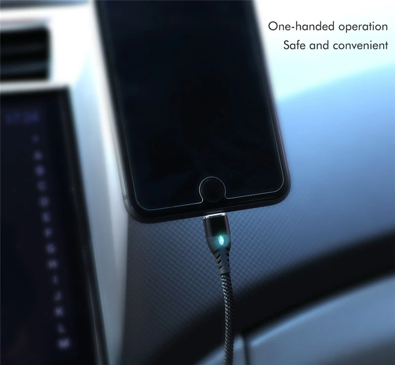 3A كابل مغناطيسي المصغّر usb نوع C سوبر سريع شحن الهاتف سلك Microusb نوع-C المغناطيس شاحن usb c ل iphone huawei xiaomi البيانات