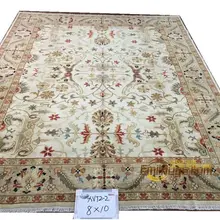 Оригинальная экспорта турецкие ковры ручной работы OUSHAK победит ковер из чистой шерстяной XVT2-2 8x10gc47zieyg28