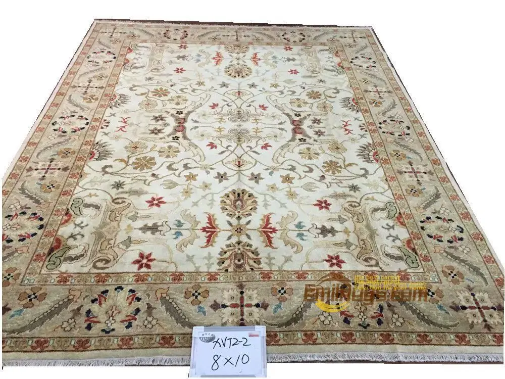 Original single export Turkish handmade carpets OUSHAK Ozarks pure wool carpet XVT2-2 8x10gc47zieyg28 | Дом и сад