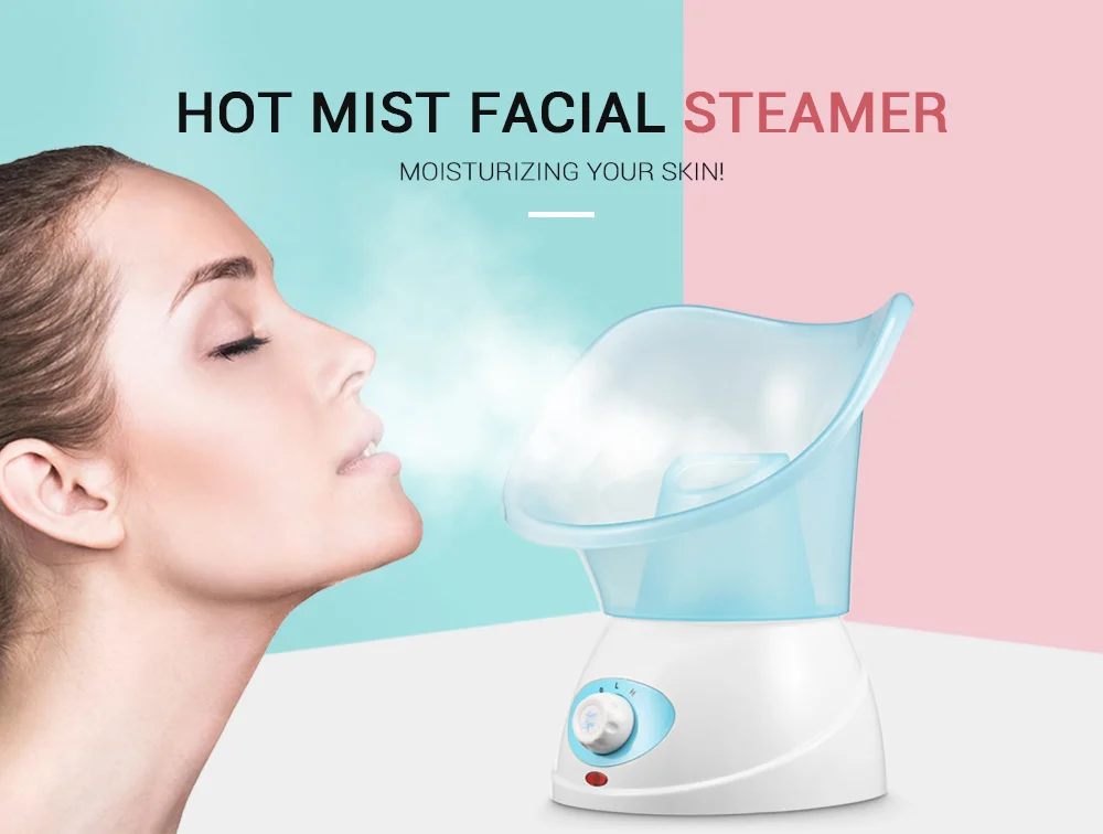 

Facial Steamer Hot Mist Sprayer Deep Cleaning Nano-Ion Steam Thermal Sprayer Beauty Steaming Device