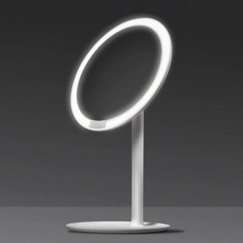  New Arrival AML004 Makeup Mirrors Rechargeable Brightness Adjustable LED HD Makeup Daylight Mirror  - 32947617493