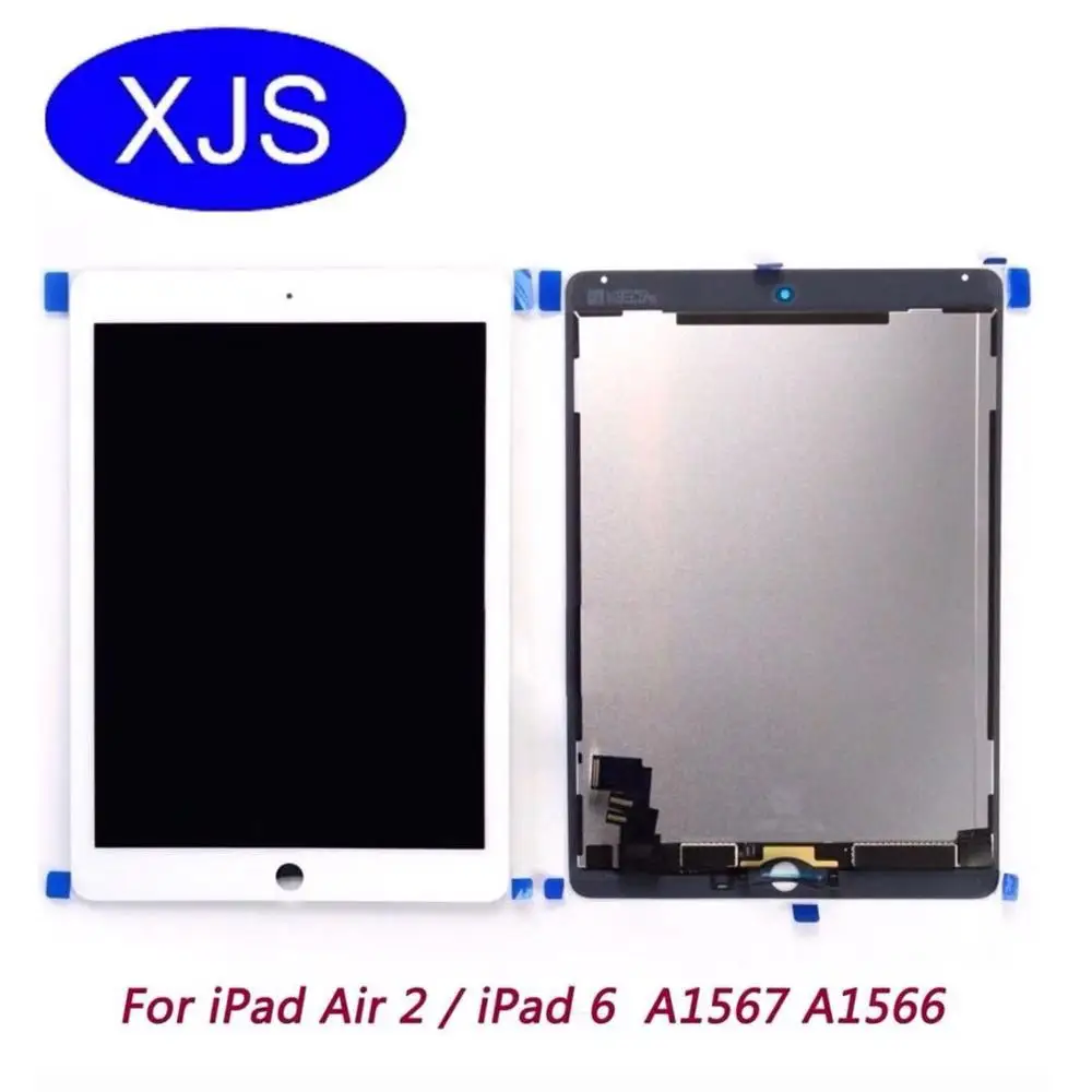 Абсолютно Новый A1567 A1566 ЖК дигитайзер в сборе для iPad Air 2 экран сенсорный