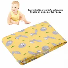 Моющиеся Многоразовые трусики-подгузники для новорожденных, водонепроницаемый хлопковый дышащий коврик для мочи, Детские Подгузники подгузник, матрас для постельного белья