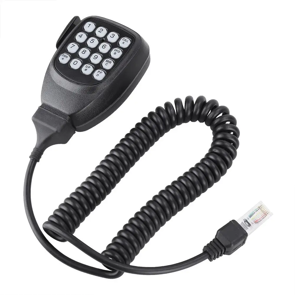 KMC-32 Handfree динамик микрофон с мини клавиатурой для Kenwood TM471 Walkie Talkie аксессуары