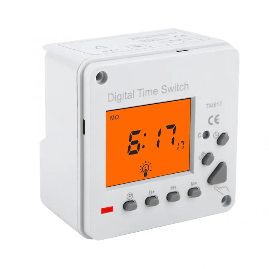 KitchenTimer Цифровой Электрический Прочный программируемый умный переключатель управления таймер с подсветкой дисплей будильник