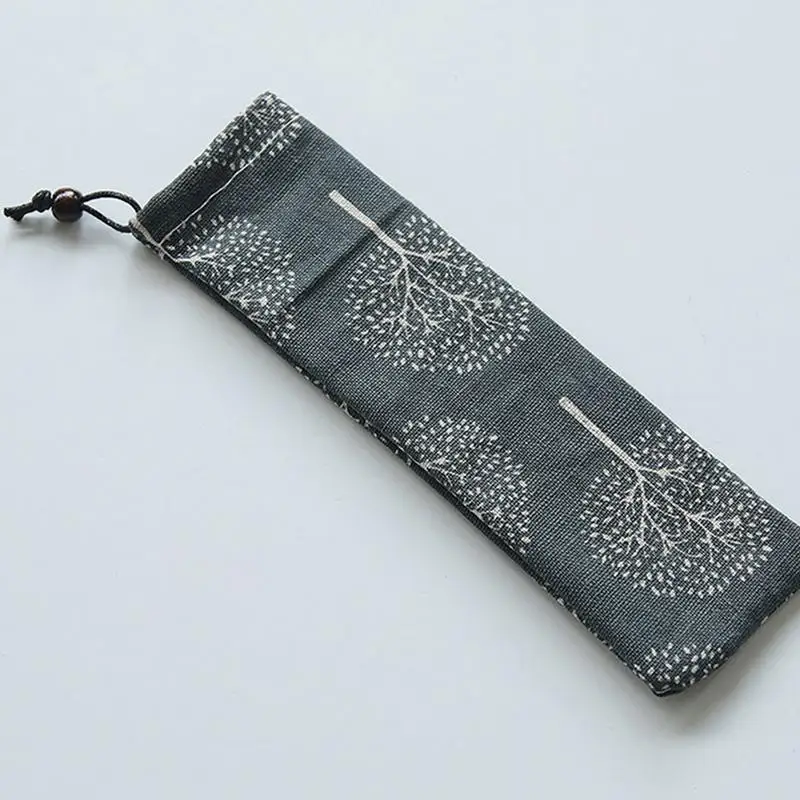 اليابانية نمط والسكاكين حقيبة المحمولة قماش الرباط حقيبة التخزين ل في الهواء الطلق السفر التخييم عشوائي اللون