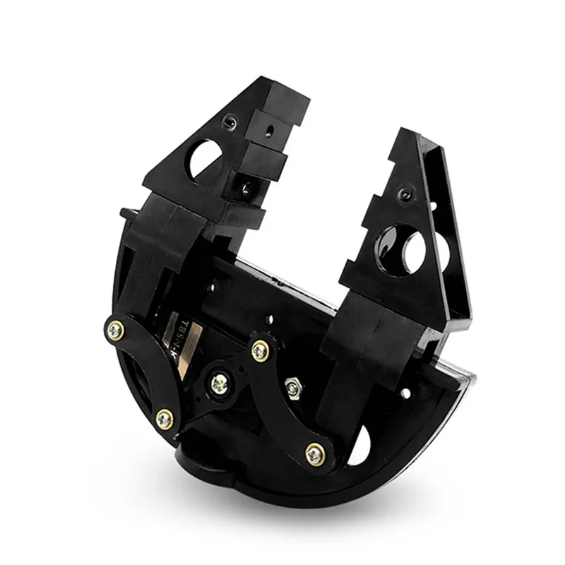 ZL-TECH ABS RC Robot Arm Gripper Clamp With Digital Servo for Robot Spare Part DIY Accessories ZL-TECH ABS RC Robot Arm Gripper Clamp With Digital Servo for Robot Spare Part DIY Accessories