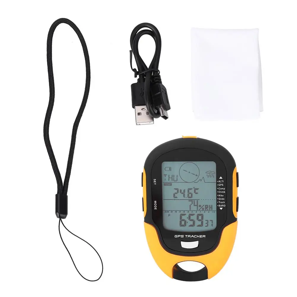 

Waterproof Digital Altimeter Barometer Compass GPS&Beidou Dual Navigation Portable Torch Outdoor Camping Hiking Climbing Tools