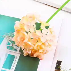 Искусственная Гортензия цветок имитация цветов для дома, украшение Вечерние